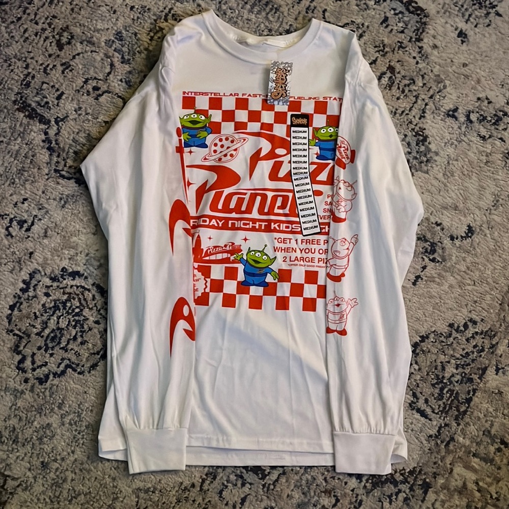 Spencer’s Pizza Planet Long Sleeve Shirt